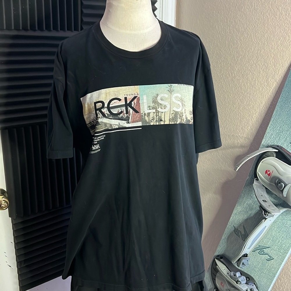 Young and Reckless graphic T